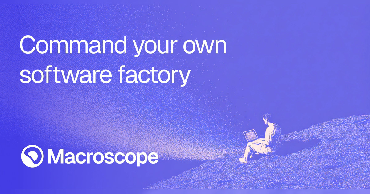 Macroscope — today, we’re making those results public on MacroscopeBench so others can benefit from…